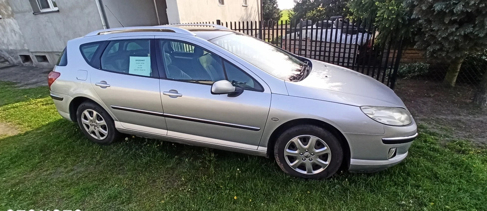 Peugeot 407 cena 4900 przebieg: 254500, rok produkcji 2004 z Kutno małe 254